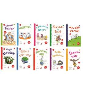 Erdem 1.Sınıflar İçin Doğa Öyküleri + Kitap Okuma Not Defteri (Beyaz)