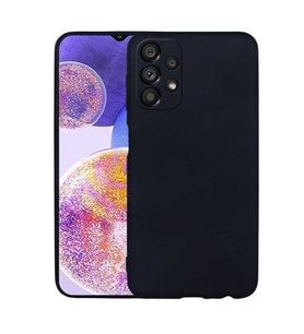 Galaxy A23 Kılıf Zore Premier Silikon Kılıf (Siyah)