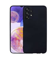 Galaxy A23 Kılıf Zore Premier Silikon Kılıf (Siyah)