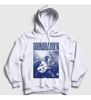 Presmono Unisex Beyaz Chris Cornell Rock Soundgarden Kapüşonlu Sweatshirt 542187tt