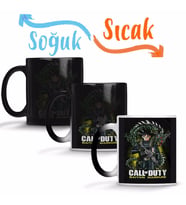 Call Of Duty Goku Sihirli Kupa Bardak Porselen
