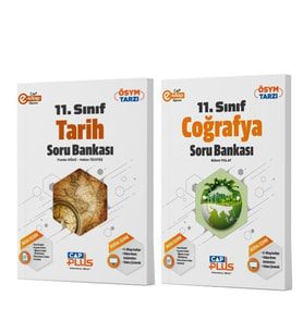 Çap Yayınları 11. Sınıf Anadolu Lisesi Tarih ve Coğrafya Soru Bankası Seti 2 Kitap