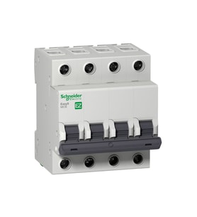 Schneider EZ9F43463 EASY9 Serisi C Tipi 4x63A Otomatik Sigorta