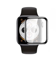 Lexroo Watch 44mm Mat Eko PMMA Pet Saat Ekran Koruyucu - Siyah