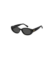 Tommy Hilfiger TH 2344/S 807 IR Kadın Güneş Gözlüğü – Siyah Eco Asetat Oval Çerçeve Gri Cam UV400 Koruma