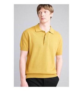 Defacto 26Y801003404 Hardal Erkek T-Shirt G3125AX/YL519