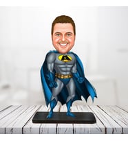 kişiye özel karikatür biblo batman adam