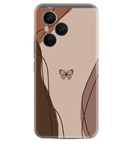 Honor 400 Pro Kılıf Boutique Baskılı Resimli Kahve Kelebek Pcode -038