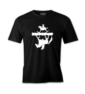 At 11 Siyah Erkek Tshirt