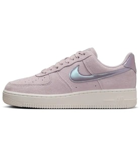 Nike Air Force 1 AF1 07 Special Edition Leather Womens Sneaker Pink Hakiki Deri Süet Kadın Günlük Spor Ayakkabı Mor