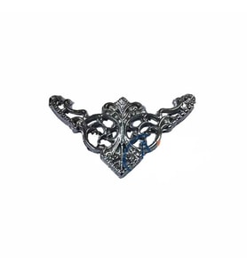 Northcity Dekoratif Köşe Süsü Nikel Kaplama - 19x34mm Küçük Köşelik