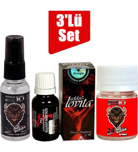 Bizon Sprey Golden Lovita Kadin Kadın Damla Bizon 100MG 10lu