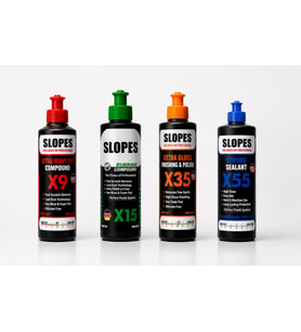 Slopes X9 Extra Kalın X15 İnce Pasta X35 Hare ve X55 Boya Koruma Seti 250 ml