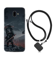 Samsung J6 Plus J7 Prime J7 Pro M20 Kılıf Boyun Askılı Silikon Warrior 1653