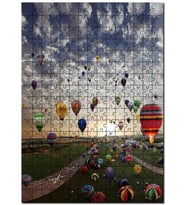 Cakapuzzle Sıcak Hava Balonu Festivali Görseli Puzzle Yapboz MDF (Ahşap) (120 Parça)