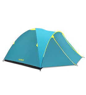 Bestway Pavillo 4 Kişilik Kamp Çadırı Activeridge Kolay Kurulum 210x240x130 cm Mavi