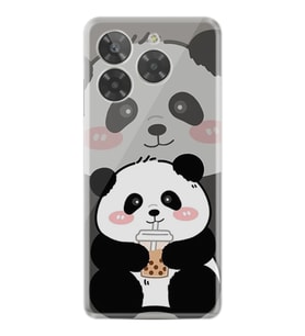 Era 50 Kılıf HD Resim Baskılı Milkshake Panda StKd -058