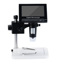 1000 X 2.0MP USB Dijital Elektronik Mikroskop 8 LCD Ekran VGA Büyüteç DM4-S