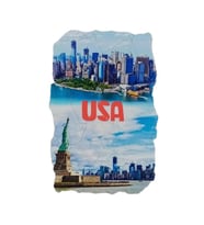 Amerika Birleşik Devletleri Temalı Fresco Magnet (Karışık)
