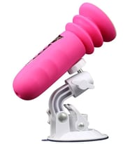 Vantuzlu Penislerle Uyumlu Şarjlı  Makinası (Pembe)