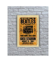The Beatles Müzik grubu Poster Albüm Kapak Ahşap Tablo