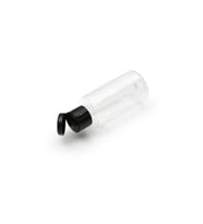30ml plastik şefaf fliptop kapak şişe, 24 adet, açmalı kapak şişe, dezenfektan şişesi,sabun şişesi, kozmetik şişe (Şeffaf)