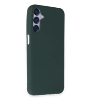 Newface Samsung Galaxy M15 Kılıf First Silikon - Koyu Yeşil