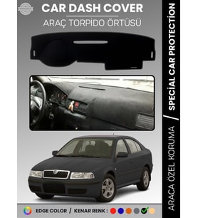 SKODA OCTAVİA (2001-2004) Torpido Örtüsü Ön Göğüs Halı Torpido Koruma Birebir Uyum Kaymaz UV Koruma