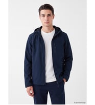 LCWAIKIKI Classic Lacivert Regular Fit Kapüşonlu Erkek Ceket