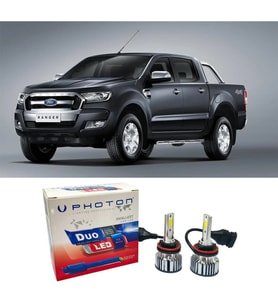 Ford Ranger Led Xenon Kısa Far Ampulü H11 Duo Yeni Seri Beyaz 2012-2018