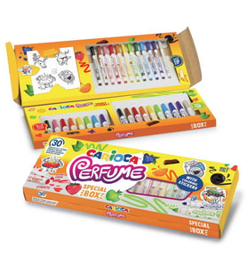 Carioca Perfume Special Kokulu Keçeli Boya Kalemi 30'lu Özel Set Özel Kutu (Karışık)
