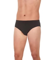 3 Adet Yıldız Erkek Bambu Slip Külot Siyah 396