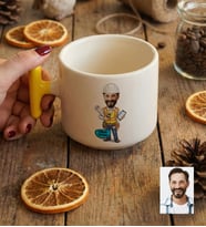 Kişiye Özel Karikatürlü İnşaat Mühendisi T Kupa Mühendisler Günü Hediyesi