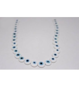 Cam Boncuk Dizi 11mm*4mm (11383)