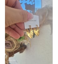 TARZ MODEL ÇELİK KÜPE MODELLERİ (Bebek Sarısı)