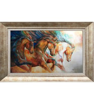 GÜMÜŞ ÇERÇEVELİ TABLO N1249