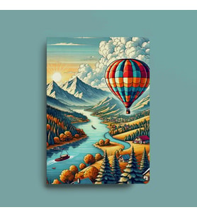 Balonla Dünya Turu Defter