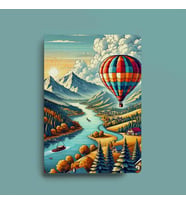 Balonla Dünya Turu Defter