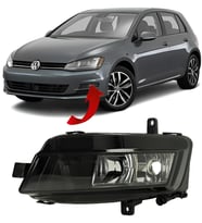 Vw Golf 7 Sol Sis Farı 2013-2017 5G0941661