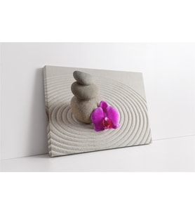 Spa Taşları ve Orkide (A.ALTIN)