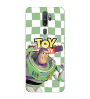 Oppo A5 2020 / A9 2020 Uyumlu Toy Story Buzz Desenli Şeffaf Telefon Kılıfı