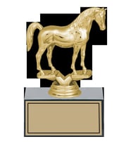 ODAK KUPA - Figürlü Kupalar - At Figürlü Kupalar FG-001 C - 15 cm
