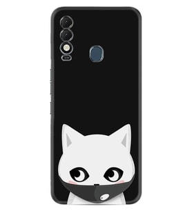 Tecno Spark 8T Kılıf Silikon Desen Özel Seri Pandemi Cat 1729
