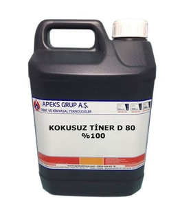 KOKUSUZ TİNER D-80 - %100 - 5 Lt
