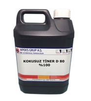 KOKUSUZ TİNER D-80 - %100 - 5 Lt