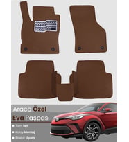 TOYOTA C-HR HYBRİD (2016-2019) Uyumlu EVA Paspas Tam Set–Oto Paspas,Araca Özel,Kolay Montaj