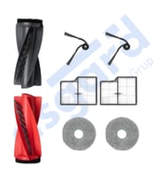 Roborock Saros 10- Saros 10R Uyumlu 1 Ana Fırça 2 Yan Fırça 2 Filtre 2 Mop PKT-iasgf0000871