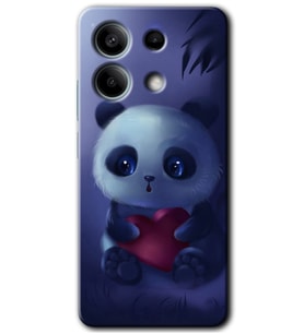 Redmi Note 13 Pro 5G Kılıf HD Desen Baskılı Kılıf - Bebek Panda