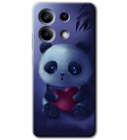 Redmi Note 13 Pro 5G Kılıf HD Desen Baskılı Kılıf - Bebek Panda