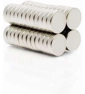 Adet 10x3 mm Yuvarlak Güçlü Neodyum Mıknatıs (Çap 10 mm Kalınlık 3 mm)